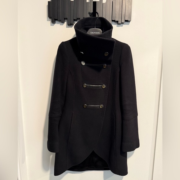 Mackage Diana Tulip Peacoat, Black XS - Picture 3 of 11